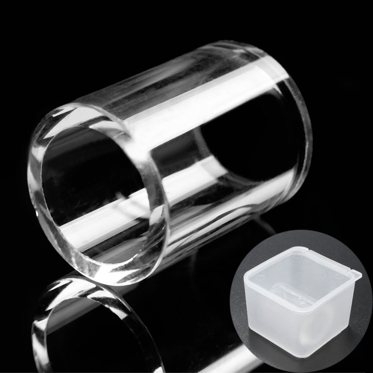 5pc/lots Clear Pyrex Welding Stubby Gas Lens Glass Cup For Tig WP-17/18/26 Torch