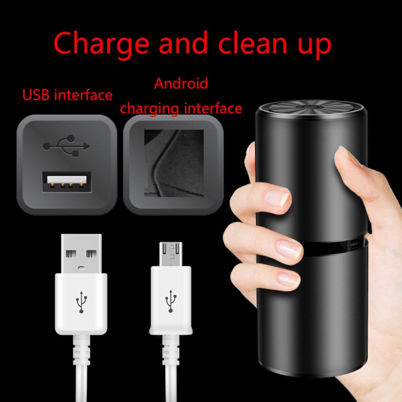 Portable Air Purifier Ionizer Negative Ion Generator Hepa Filter Car Air Freshener Home Appliance Purificador De Aire - 6