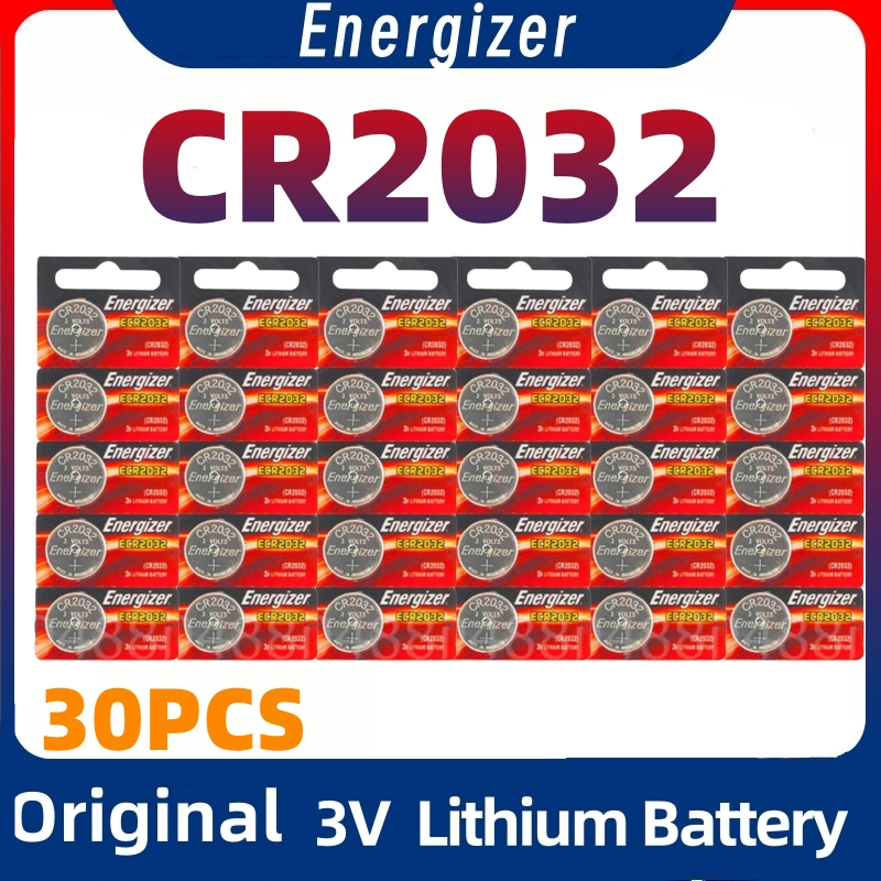 10-100 pezzi CR2032 3v Batteria 100% originale Cr 2032 DL2032 BR2032 5004LC Batteria a bottone 3v Batteria al litio 2032 per orologi giocattoli: Black