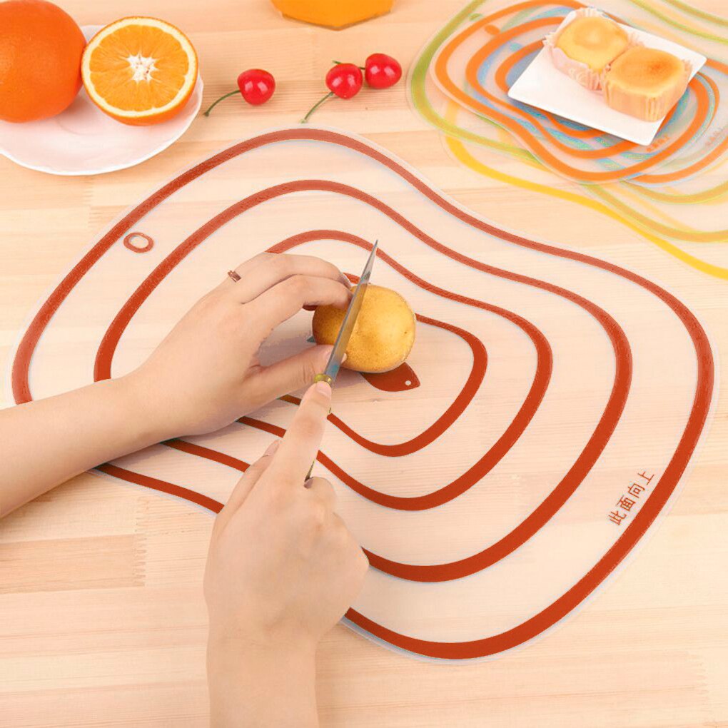 1pcs Kitchen Chopping Blocks Tool Flexible Transparent Cutting Board Kitchen PP Cutting Boards Classification Chopping Board
