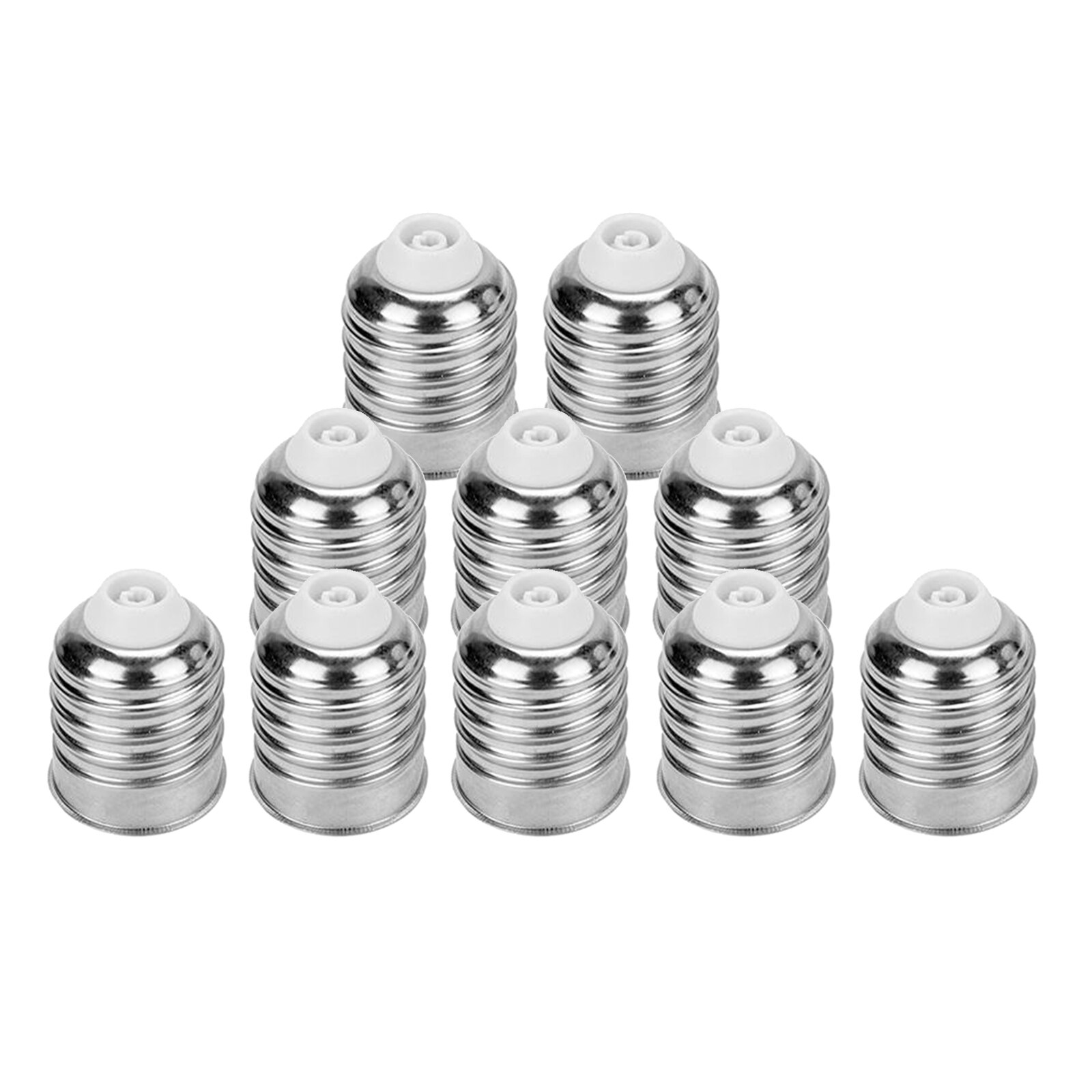 10x Led Lamp Cap Cover Gloeilamp Hars Mallen Voor Diy Craft Wall Decor