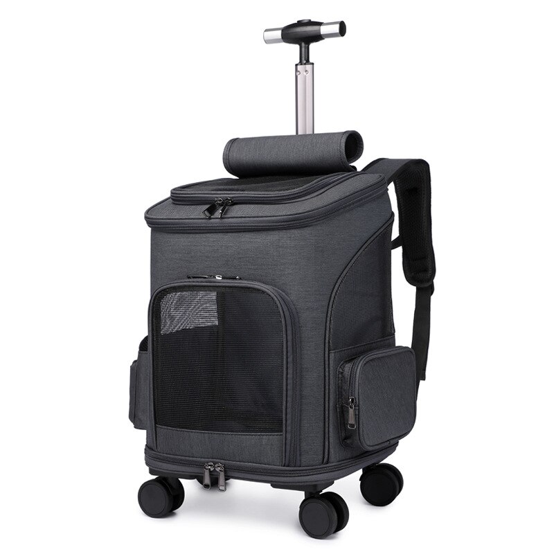 Foldable Cat Carrier Backpack Stroller Pet Suitcas... – Grandado
