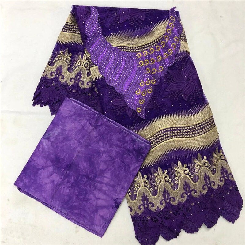 Guinea Brocade Fabric cotton Bazin Riche African Bazin Riche Fabric Top 2.5+2.5 yards: 14