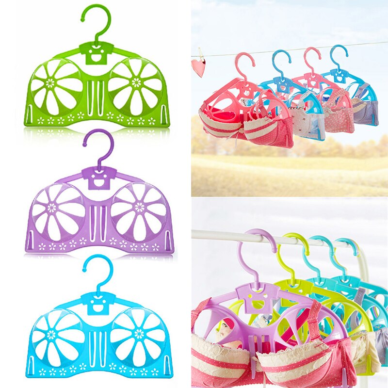 Smart Bra Hanger Form Drying Holder Clothes Underwear Rack Protector Storage Shaper Shelving Display Safe Home