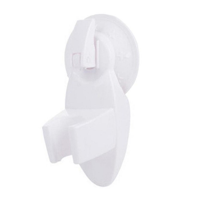 Verstelbare Badkamer Douche Sprinkler Houder Sterke Sucker Soort Douchekop Beugel Stand Voor Douche Montage Nozzle Hoofd Beugel: WHITE