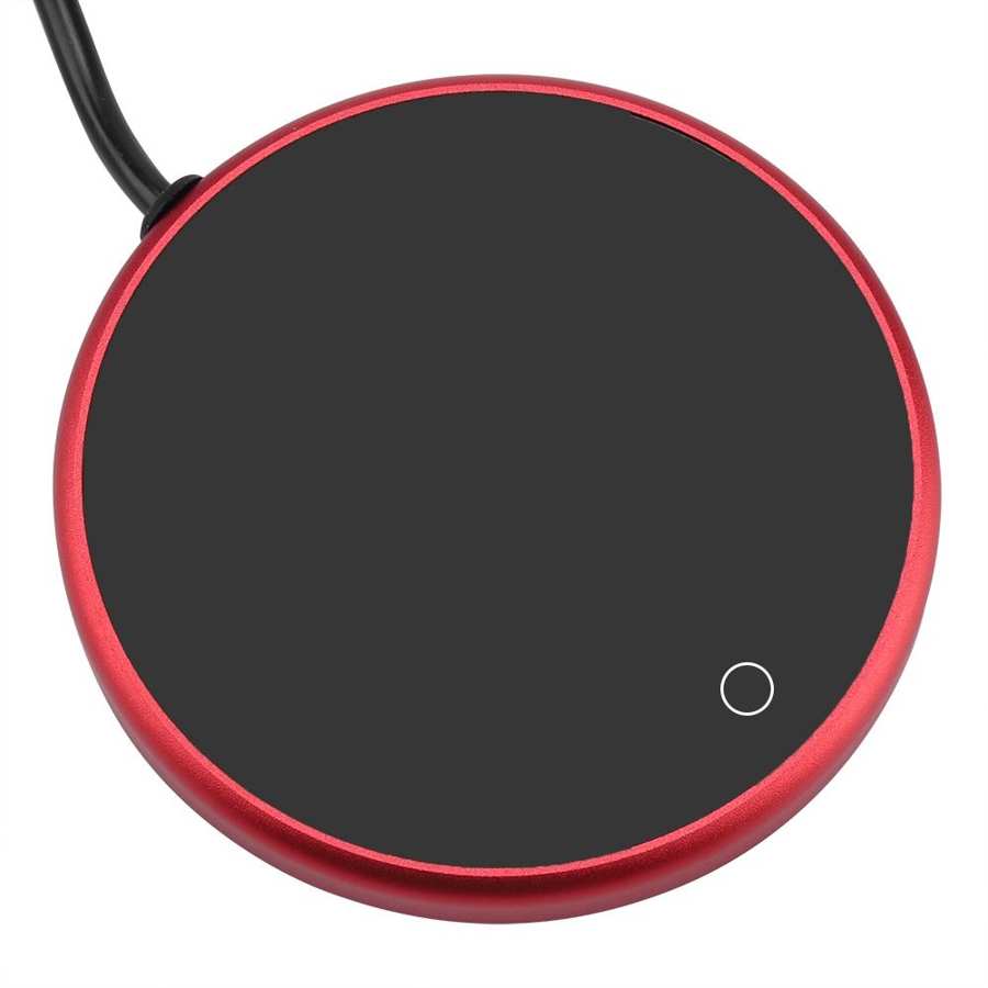 Elektrisk kopvarmer kontor mælk te vandvarmer pad måtte hjemmekontor holde drikke varm krus coaster 220-240v