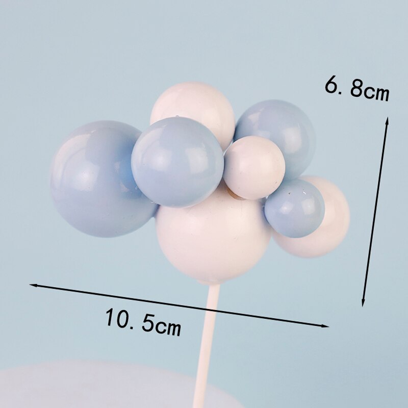 Décoration de gâteau en forme d'ours château | Drapeaux de gâteau en forme de nuage, décoration de gâteau pour anniversaires pour enfants, décor de Table pour Dessert de mariage: Clouds