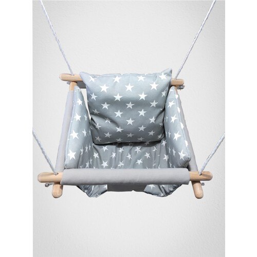 Alle Holz Stern aufbringen Decke Hängen Tab Tragbare Haushalts Typ Art Baby Schaukel Hängematte