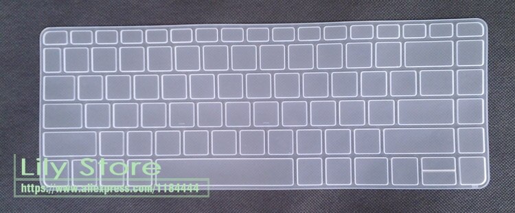 Voor HP EliteBook 820 G1 12.5 ''Notebook Siliconen Toetsenbord Protective film Cover skin Protector