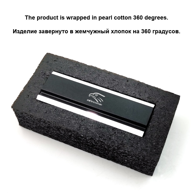 SNOWMAN M.2 SSD Heatsink Cooler 2280 Solid State Hard Disk Radiator M2 NGFF PCI-E NVME Aluminum Double-sided Cooling Thermal Pad