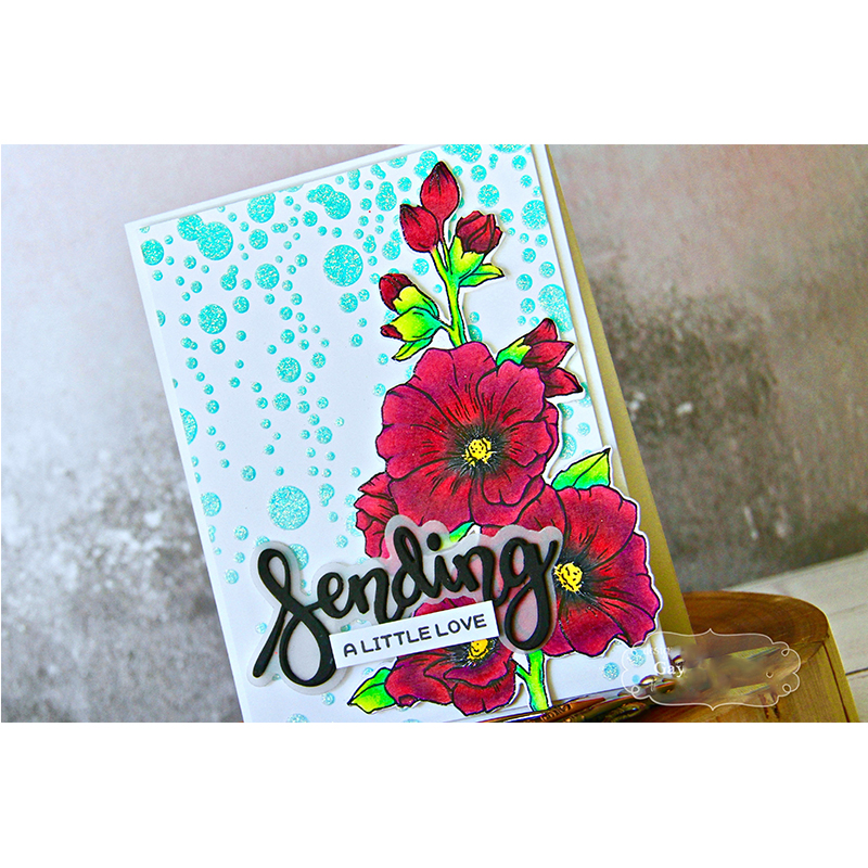 Falling Bubbles Painting Plastic Stencil for DIY Scrapbooking Embossing Drawing Paper Cards Making Decorative Crafts Templates