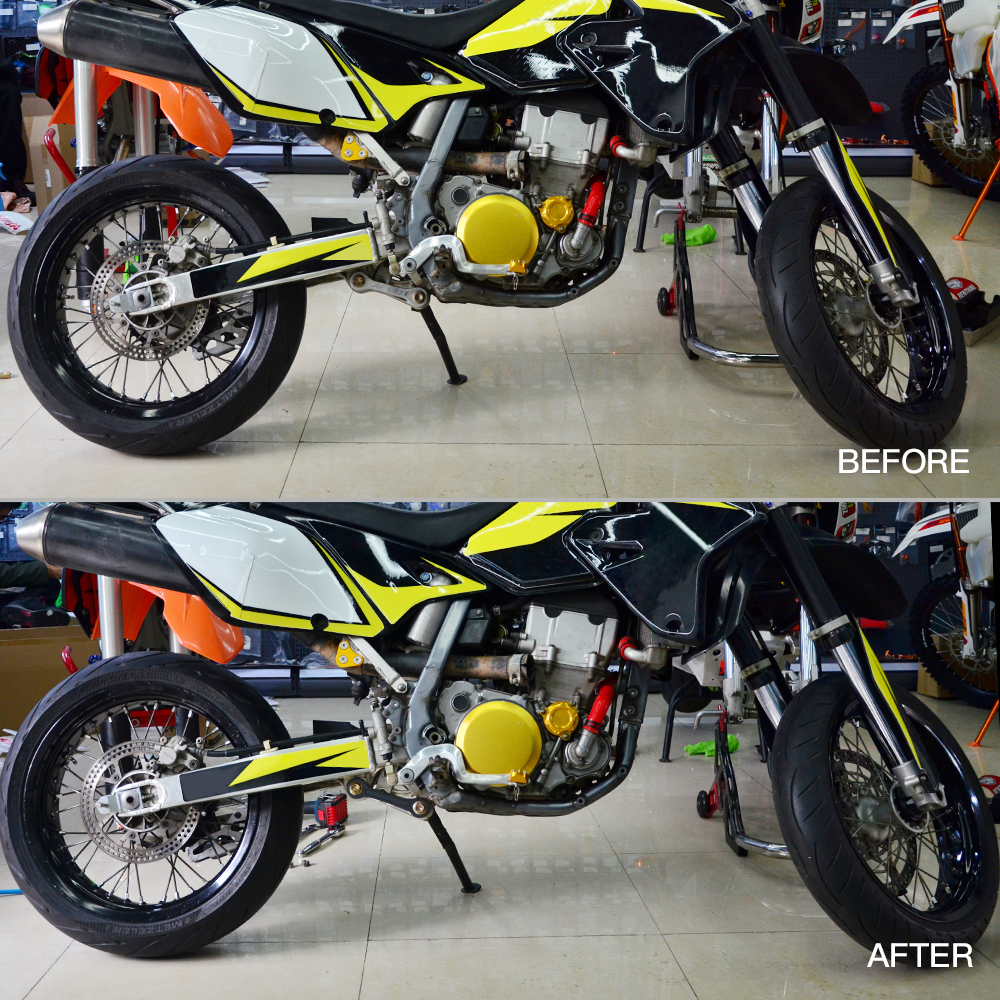 Motorcycle Linkage Lowering Link Links Kit 7cm for Suzuki DRZ400 For Kawasaki KLX400 DRZ KLX 400 2000