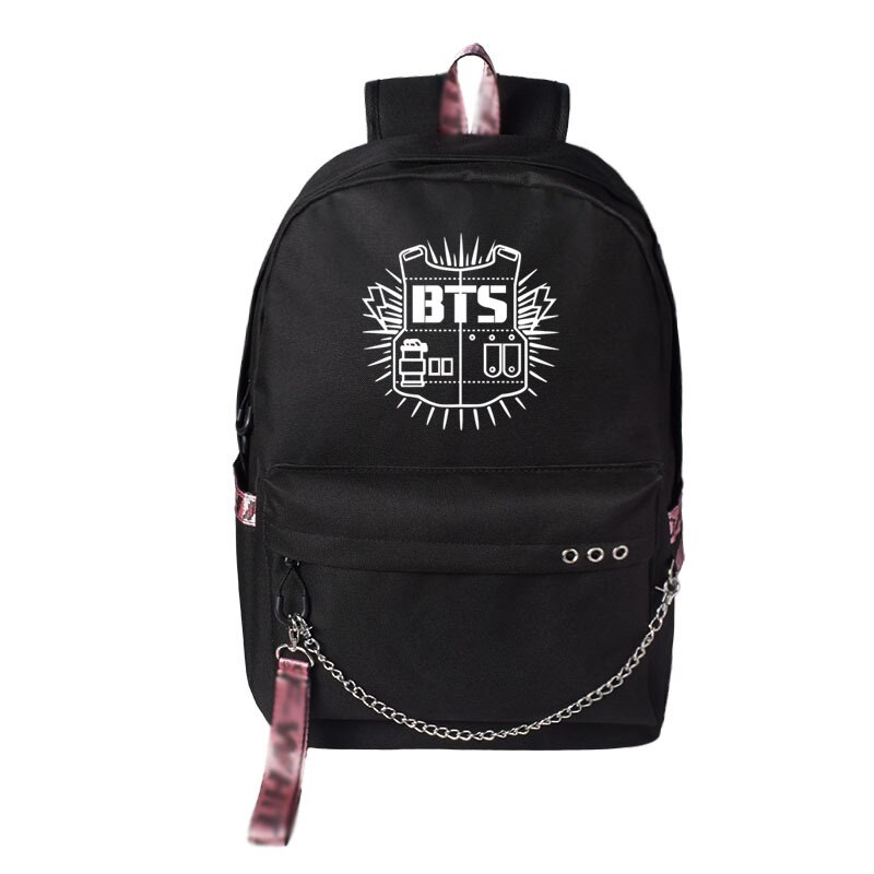 Usb Opladen Student Tas Leuke Mannen En Vrouwen Canvas Rugzak Sport Reizen Grote Capaciteit Rugzak Mochila Feminina: black h