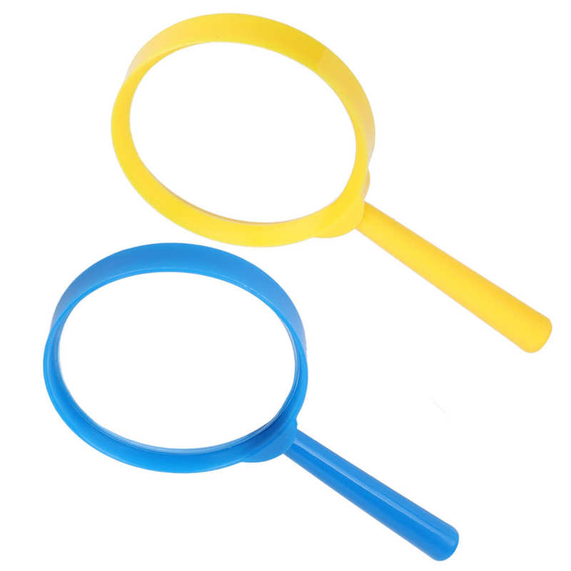 Magnifying Glass High Magnification Factor Handheld Magnifier for Students for Reading Morning Papers