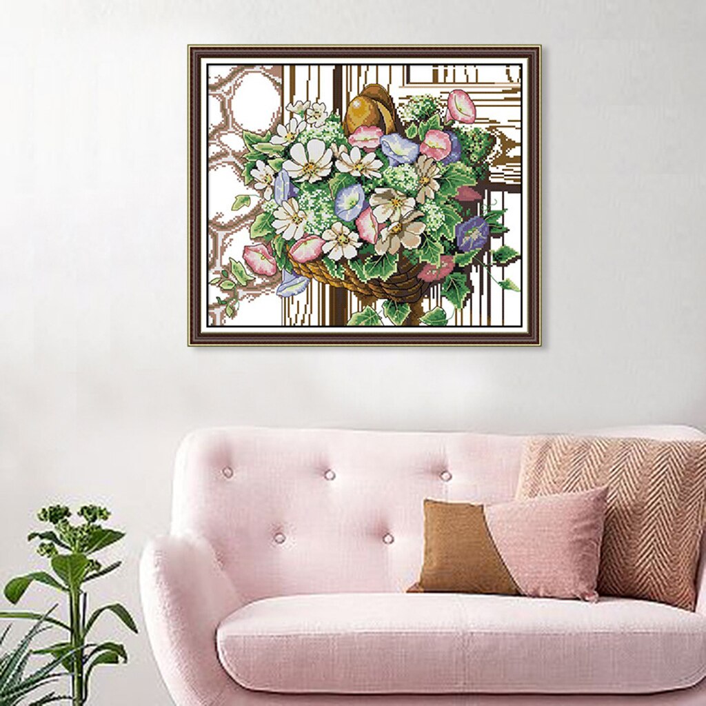 Cross Stitch Cross Stitch Embroidery Embroidery Template - Flower Pattern
