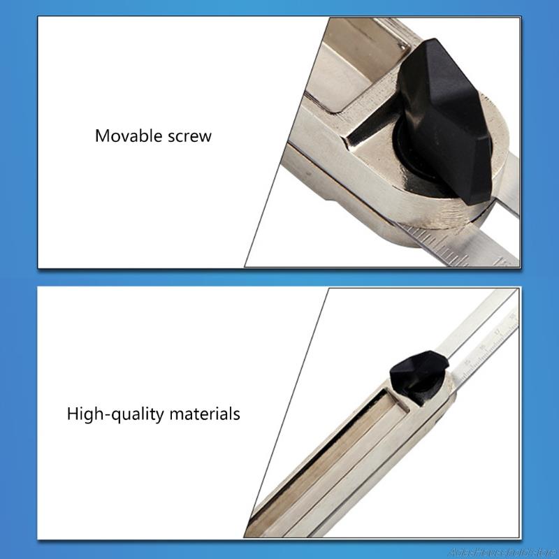 High Precision Angle Ruler 360 Degree Sliding Carpenters Angle Finder Measuring Tool 8/200mm/10/250mm/12/300mm Durable