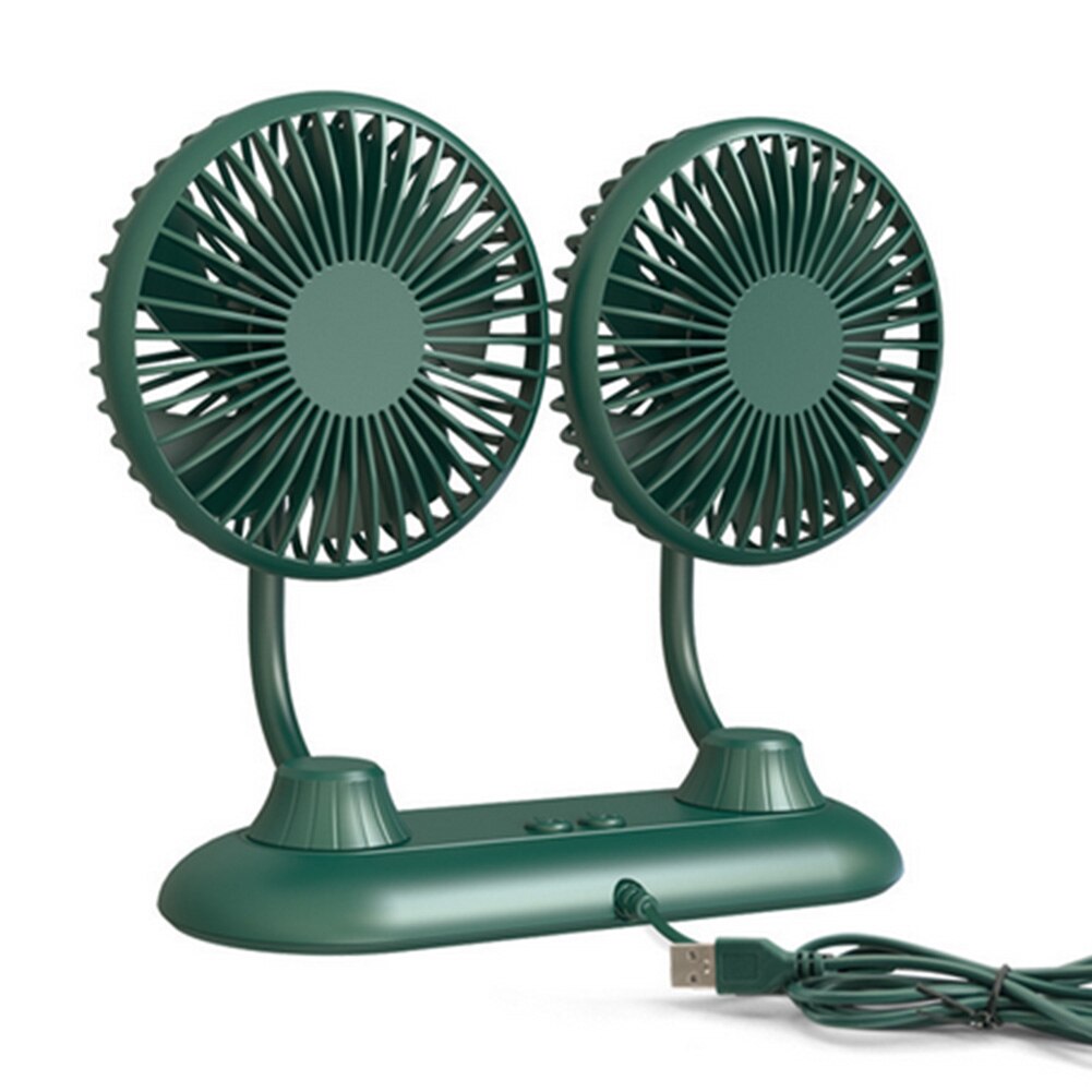 Usb Auto Ventilator Voor Dashboard Luchtcirculatie Fans Abs Drie Snelheden Aanpassing Zomer Luchtkoeling Ventilator