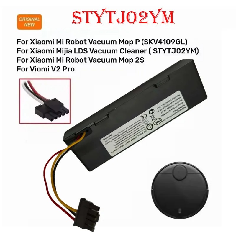 Mi robot vacuum-mop 2s stytj 02ym 3500 mah akku 14.4v für xiaomi mijia lds staubsauger mi robot vacuum-mop p conga 3290 3390
