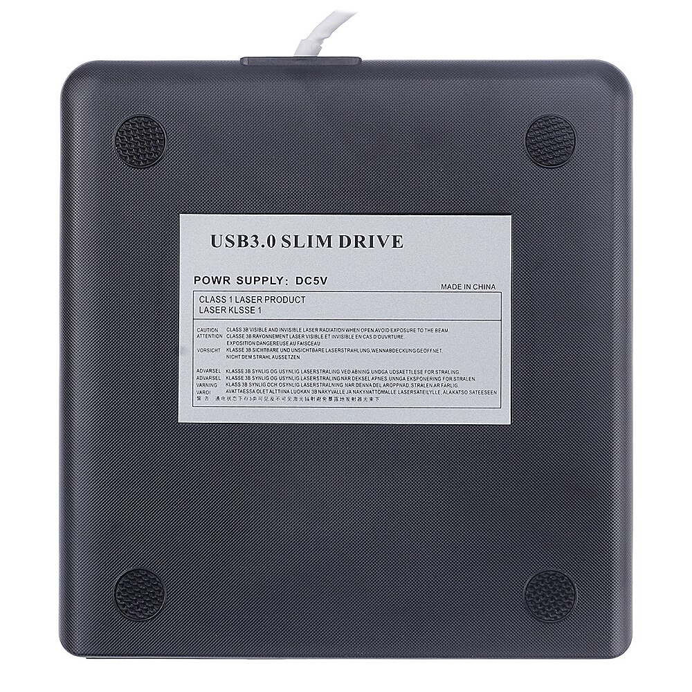 Usb 3.0 Ultra-Dunne Externe Optische Drive CD-RW DVD-RW Writer Cd/Dvd Speler Draagbare Dvd Recorder Voor windows/Mac Os