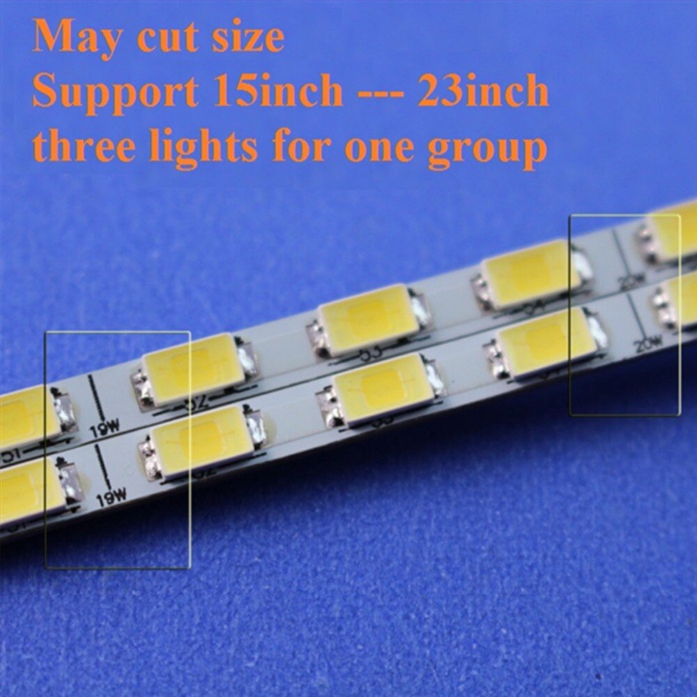 24 Inch adjustable light LED backlight kit 540mm,work for 15"17"19"22"22 inch 24",upgrade LCD screen to LED Monitor