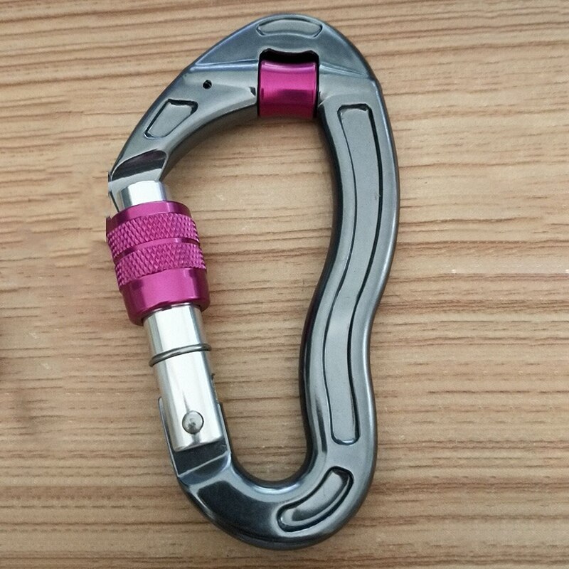 Outdoor Mountaineering Main Lock Buckle Rock Climbing Buckle Wear Rope Pulley Rescue Fire Main Lock
