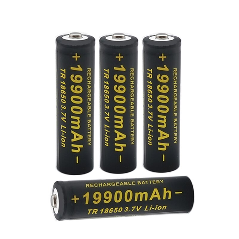 100% neue 3,7 V 18650 Batterie 19900 MAH Li-Ion Recarregvel Para LED Lanterna Tocha ou aparelhos Eletr Nicos Batteria