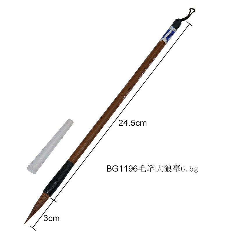 Pincel de escritura para acuarela, pinceles de pintura Gouache, diferentes formas, punta redonda y puntiaguda, conjunto de pinceles de pintura, suministros de arte, 10 Uds.: BG1196 writing brush