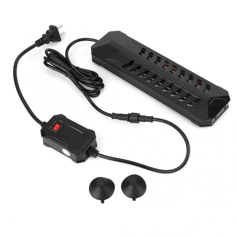 Luces LED para acuario a prueba de agua, lámpara de esterilización UV para acuario, desinfección ultravioleta, luz de decoración impermeable: 15W