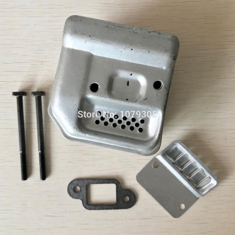 Uitlaatdemper Demper Pakking w/Bouten Kit fit Stihl 017 018 MS170 MS180 Kettingzagen Motoronderdelen