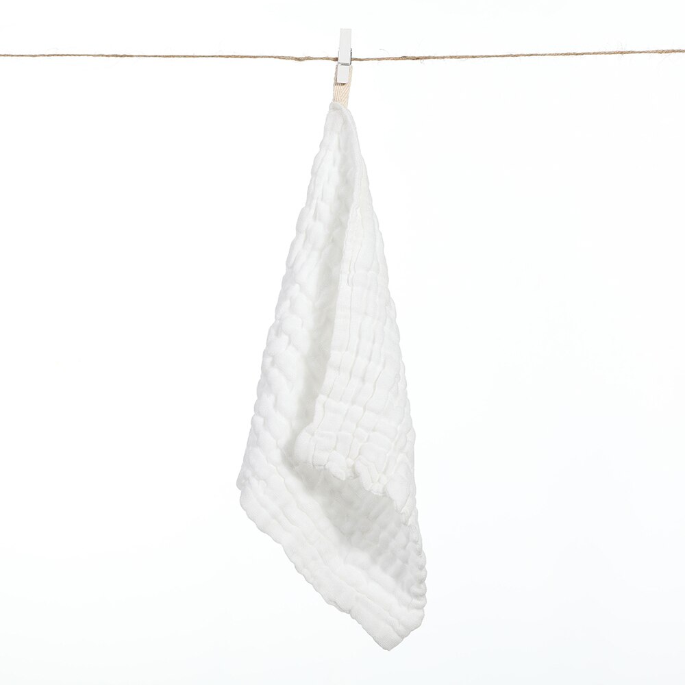 30*30cm babyhåndkle bomull firkantet musselin babyhåndklær baby neworn lommetørkle badehåndkle vanlig farge 6 etterslep mykt håndkle: Mps 0003