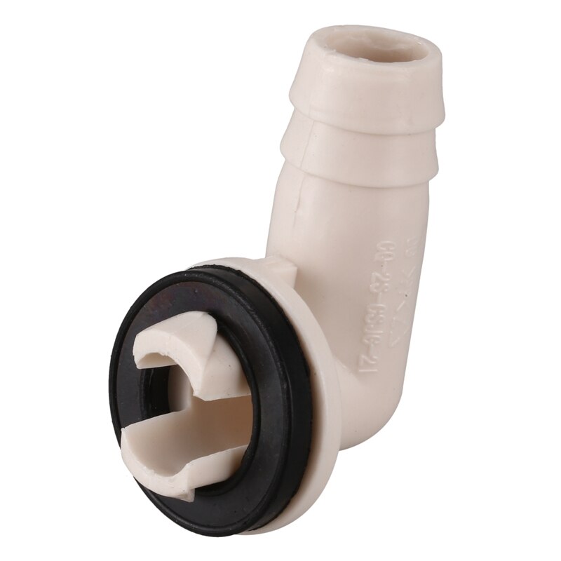 Klimaanlage Ac Ablauf Schlauch Anschluss Ellbogen passend zu mit Gummi Ring für Mini-Teilt Einheiten und Fenster Ac Einheit 3/5 zoll (15Mm)