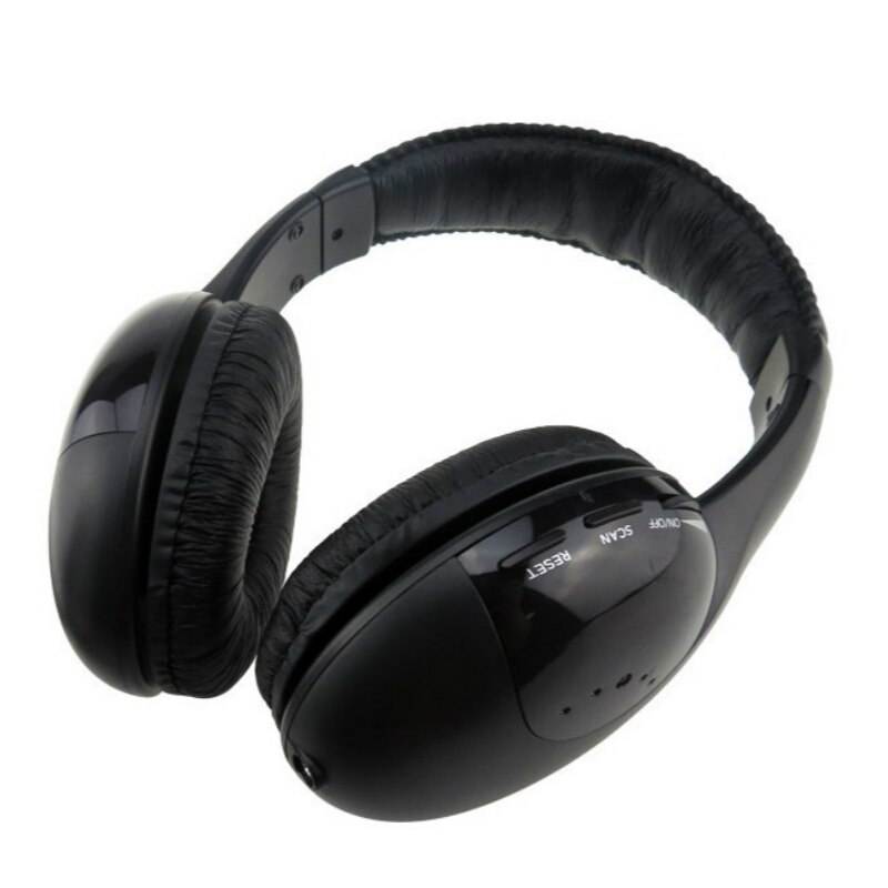 Elistooop 5 in 1 wireless headphones casque audio sans fil ecouteur hi-fi radio fm tv  mp3 mp4