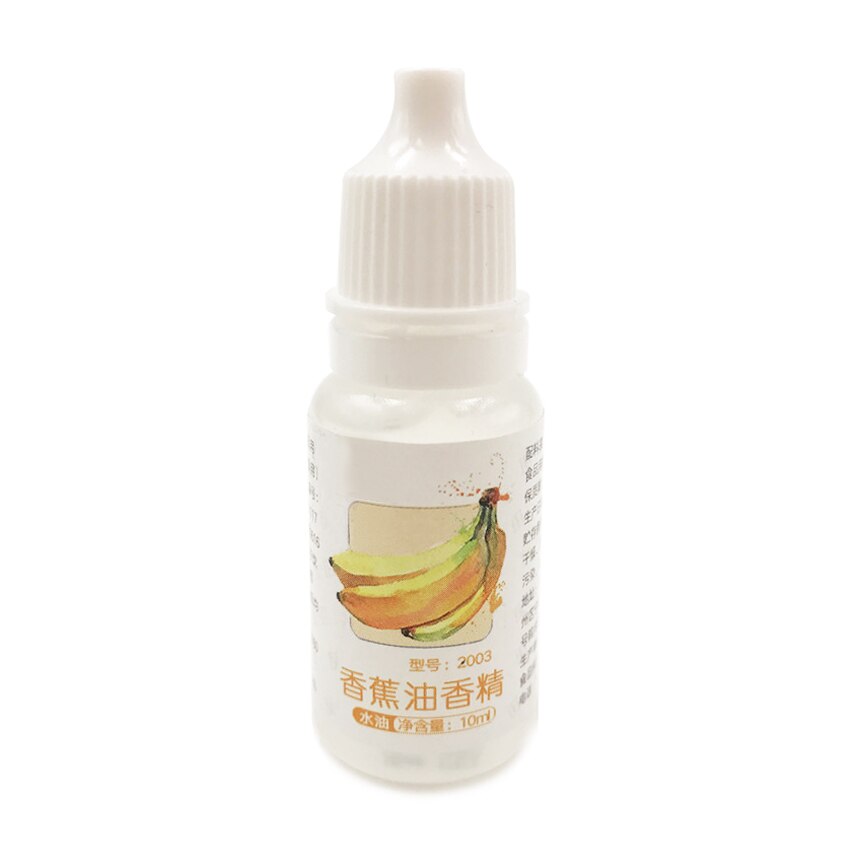 10ML Lebensmittel Klasse Aroma Magie Lebensmittel Duft Getränke Gelee Süssigkeit Speise Wesen Verwendet Für Backen Kekse Milch Handgemachte Seife gewürz: Banane