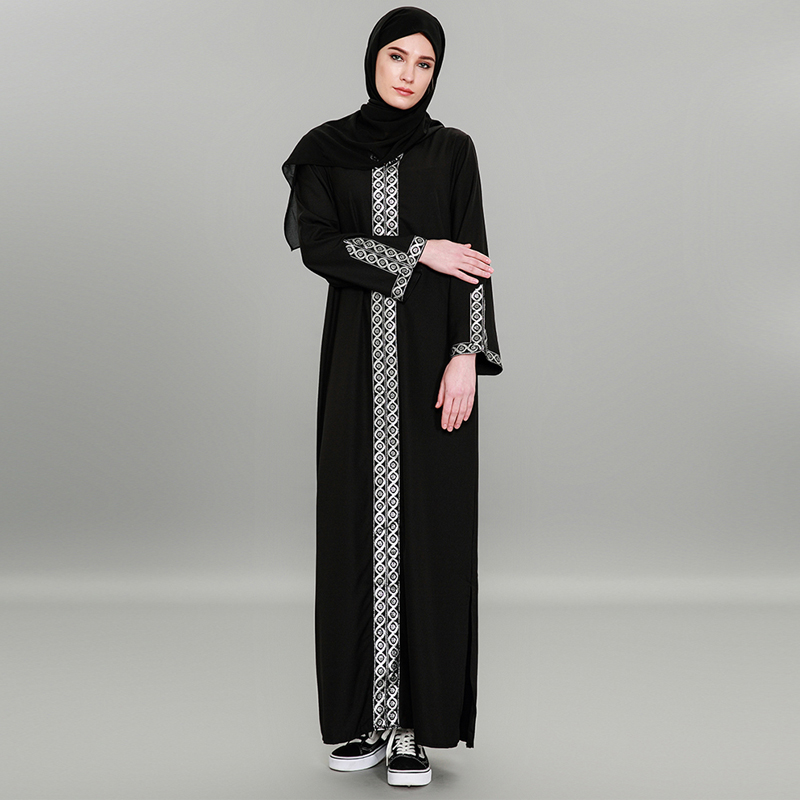 Kaftan Abaya Voor Vrouwen Zwarte Abaya Dubai Turki... – Grandado