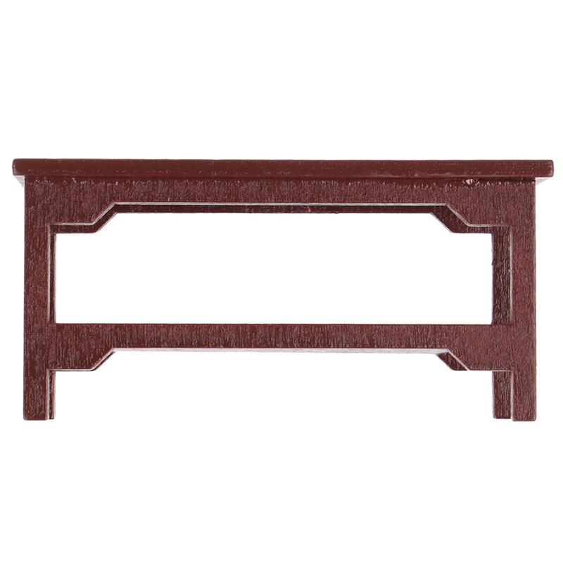 1:12 Mini Dollhouse Mobili In Miniatura In Legno Tavolo Da Tè Salotto Della Casa di Bambola Accessori Del Capretto Giochi Di Imitazione Giocattolo