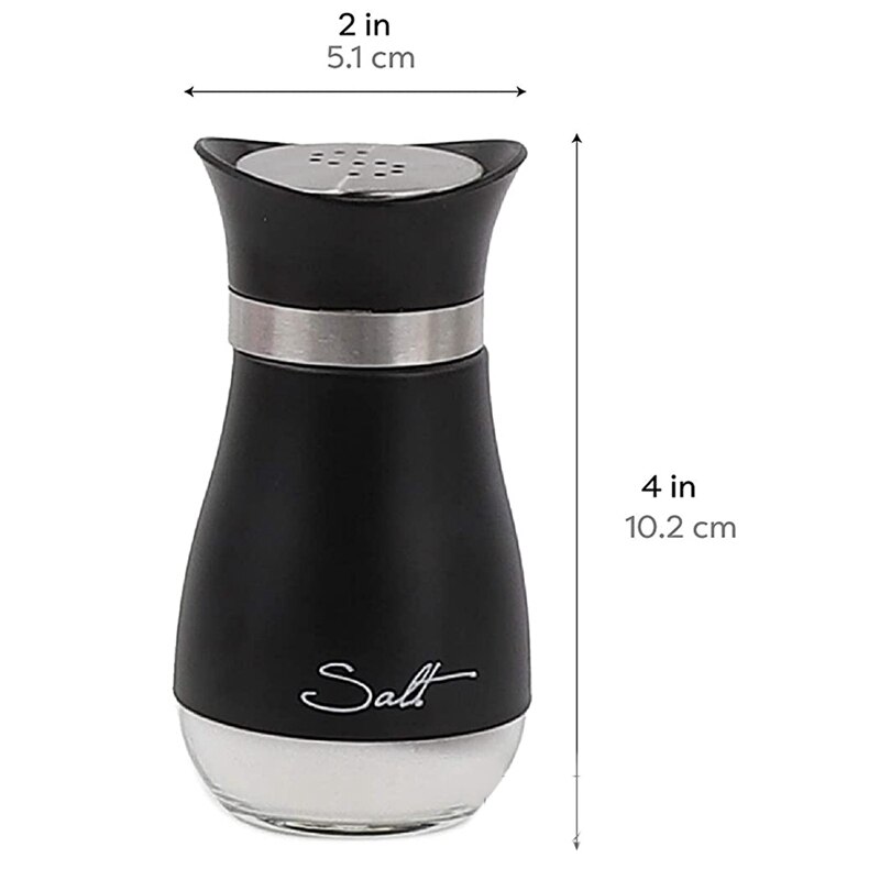 2Pcs Stainless Steel Seasoning Bottle Kitchen Supplies Barbecue Tools Chili Seasoning Pot MSG Salt Pot Seasoning Bottle