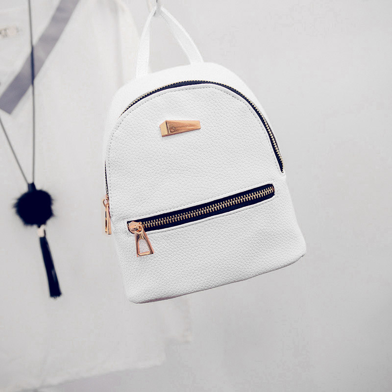 Bolso de viaje Casual para mujer, mochila De Cuero PU, mochila de hombros para Instituto, mochila Femenina Popular