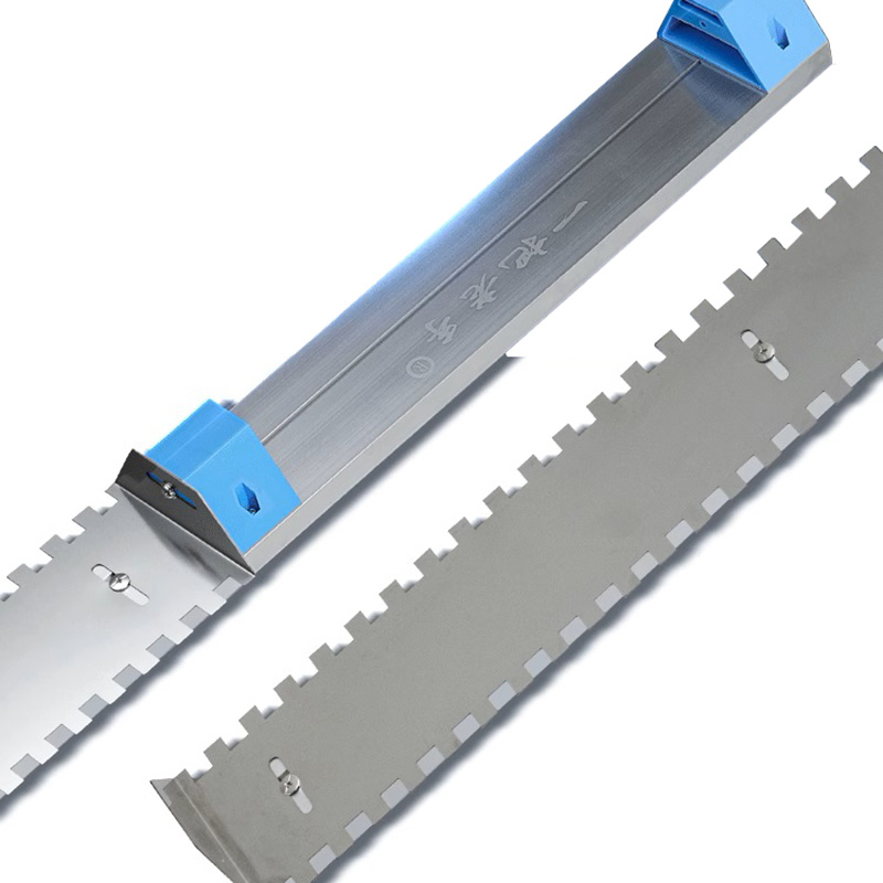 24 tommer 2/5 "  x 2/5 " firkantet tandspartel, nivelleringsværktøj til vægfliser, store murværksfliser