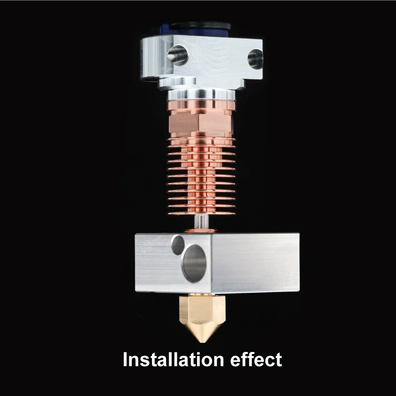 Mellow Cr10 Verwarmd Blok Voor Micro Zwitserse Cr10 Hotend Creality Ender 3 Mk7/Mk8/Mk9 Blok J-Head Hotend Head Extruder