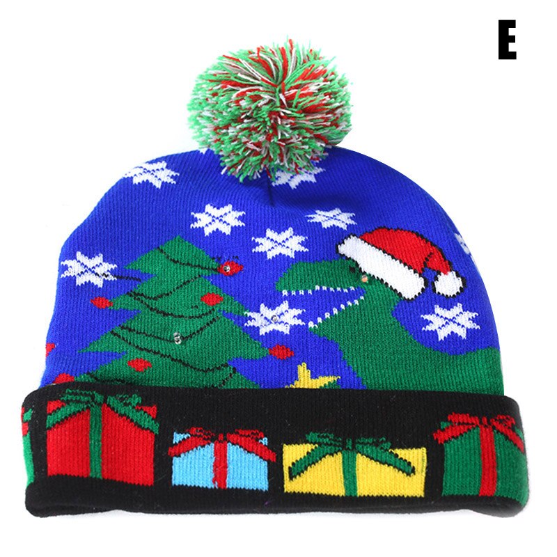 Nyligt jul kvinder strikket hat vinteropvarmning beanie hatte hue med kugle til piger damer udendørs  s66