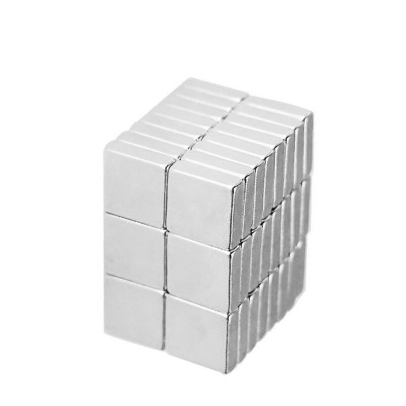 10 ~ 200Pcs 10X10X3 Mm Quadrate Krachtige Magneten 10X10Mm Neodymium Magnetische N35 10X10X3 Mm Blok Sterke Magneet 10*10*3 Mm