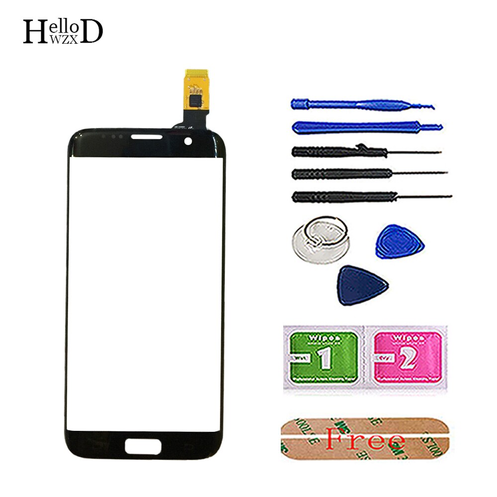 Mobile Touch Screen For Samsung Galaxy S7 Edge G9350 G935 G935F Touch Screen Sensor Digitizer Glass Front Panel Tools