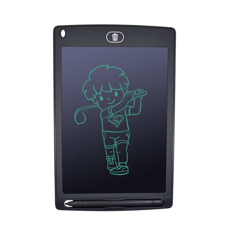 Tablet Electronics Colors Drawing Tablet Smart Lcd Writing Tablet Erasable Drawing Board 8.5 inch light Pad Handwriting Pen: B black 8.6inch