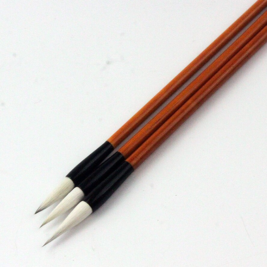 3 pcs/set Chinese Calligraphy Brushes woolen Mixed hair brushes pen set for artist painting calligraphy Art supplies best