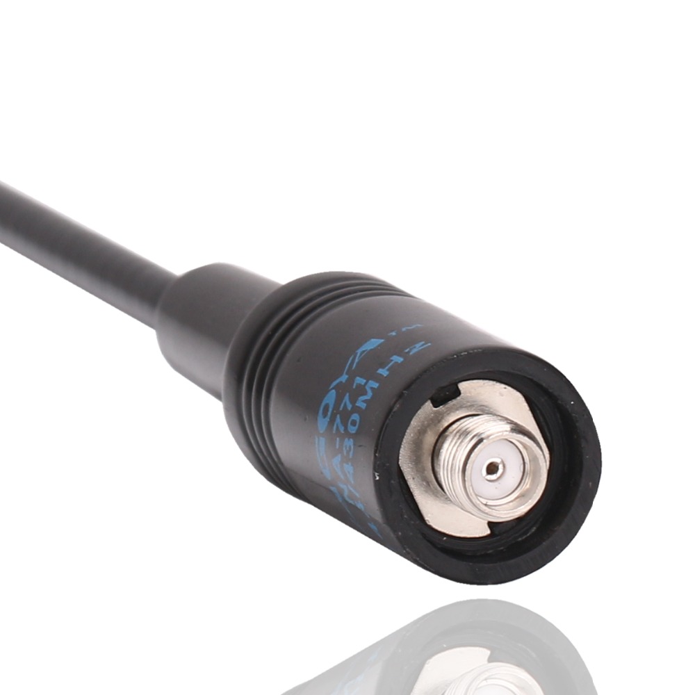 ABBREE AR-771 SMA-Female Dual Band 10W Antenna for Baofeng UHF VHF 144/430Mhz High-gain Antenna For Baofeng UV-5R UV-82 BF-888S