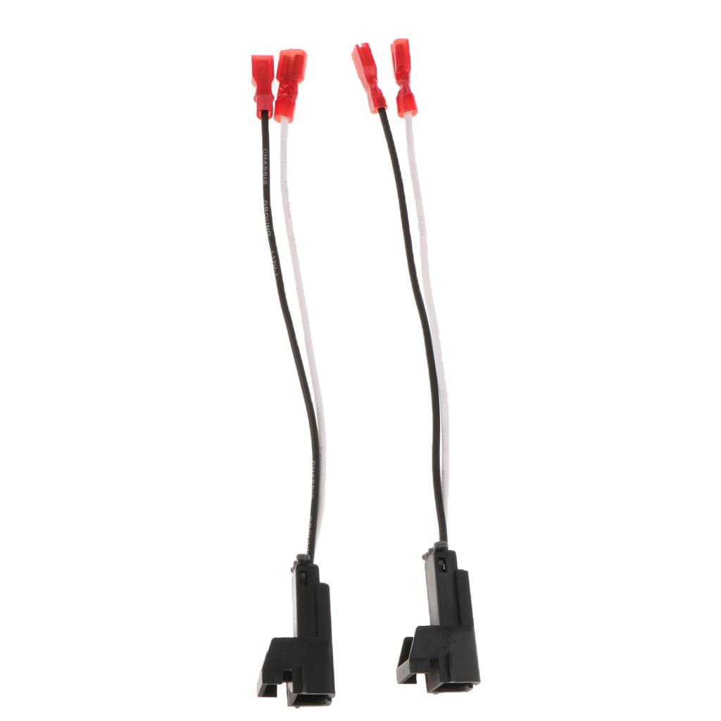 2 uds Cable de conexión del arnés del cableado de altavoces del coche para Chevrolet para Buick Hummer