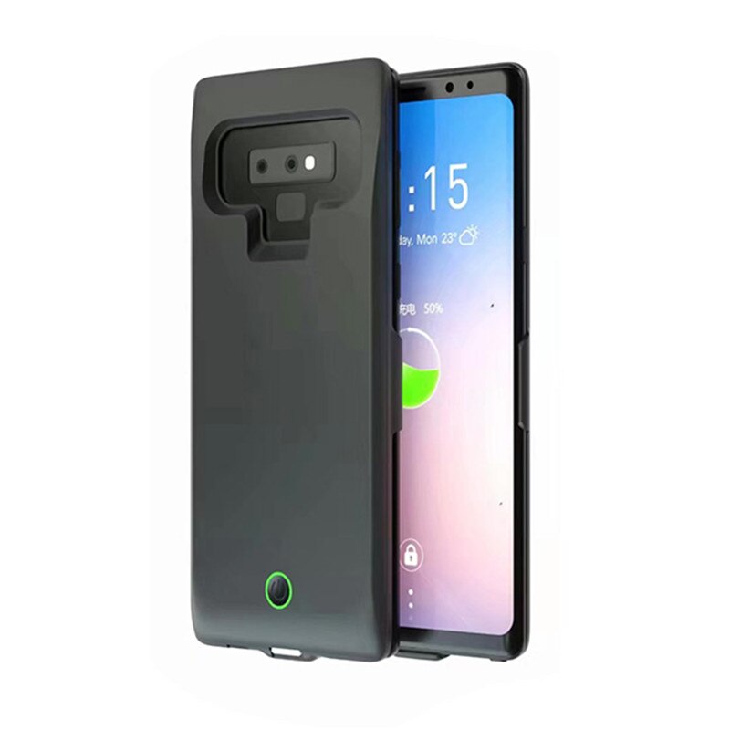 7000mAh Schlanke Ladegerät Fällen Externe Power Bank Lade Abdeckung für Samsung Galaxy S8 S9 Plus A8 Plus Telefon batterie Fall