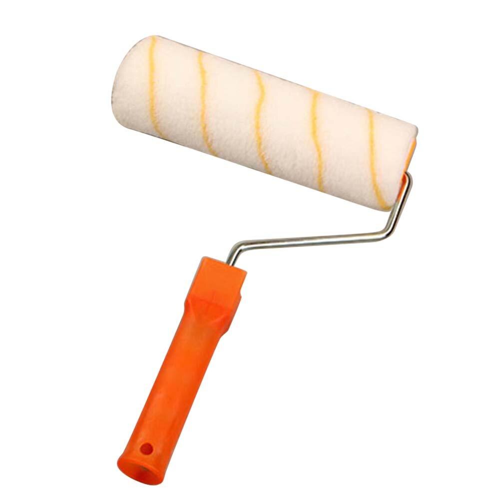 9inch Portable Oil Paint Wall Painting Roller Brush DIY Home Decorating Tool solvent-resistant paint non-shedding medium brush