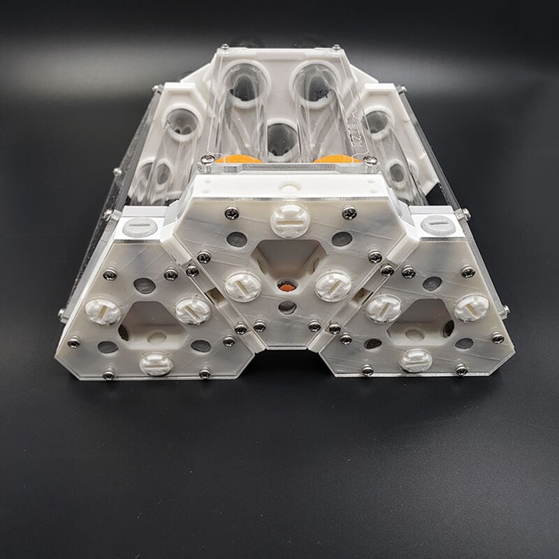 Mier Nest 3D Gedrukt Mieren Boerderij Reageerbuis Nest Onbeperkt Uitbreiding Acryl Ant Fokken Nest Reptiel Terrarium