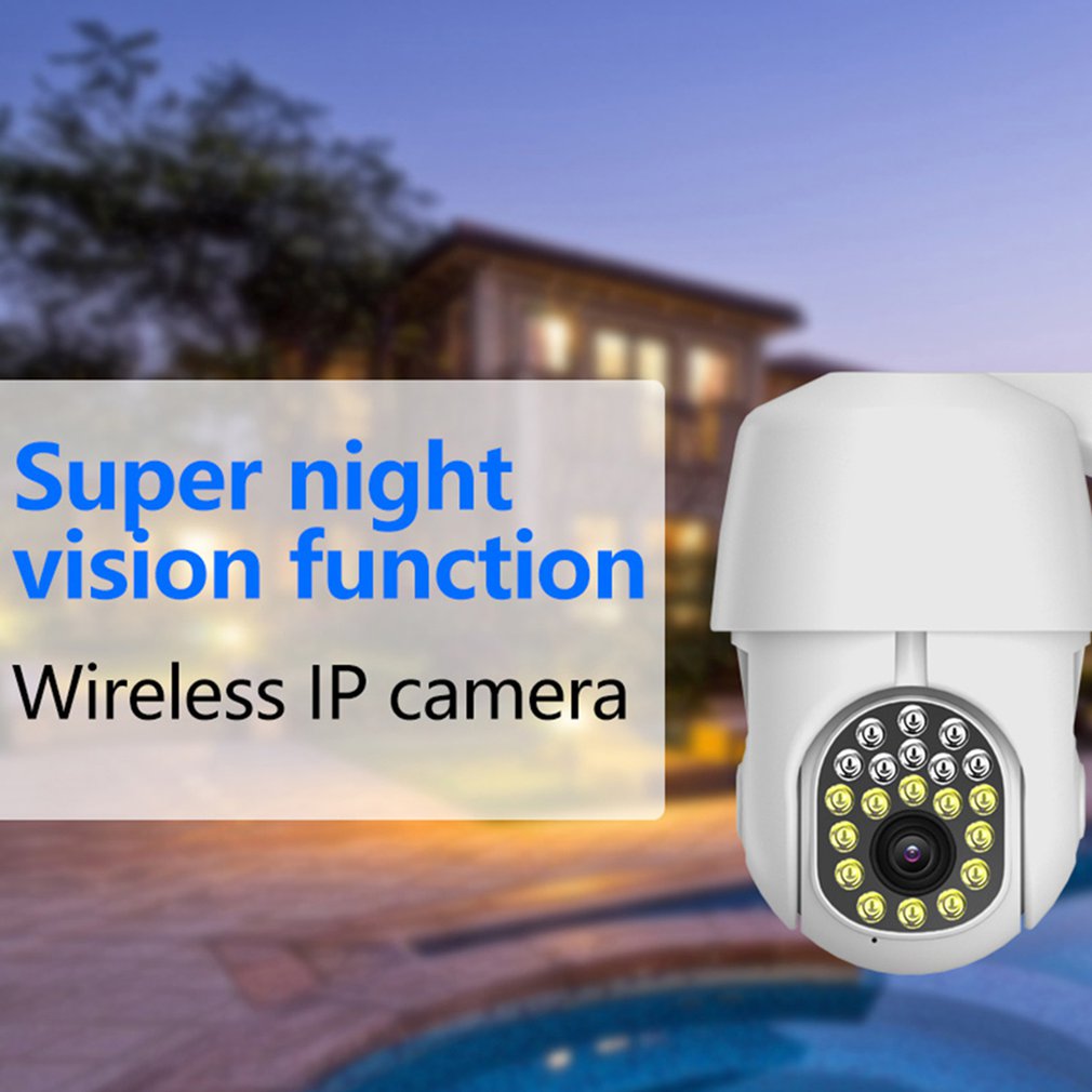 20Led Outdoor Draadloze Dome Surveillance Camera Thuis Afstandsbediening 360 Graden Camera Security Surveillance Camera